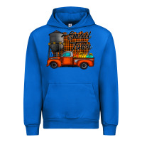 Cobalt small town fall Urban Hoodie - CowhideDigitalArt