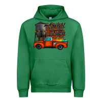 Emerald small town fall Urban Hoodie - CowhideDigitalArt