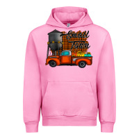 Fuchsia Pink small town fall Urban Hoodie - CowhideDigitalArt