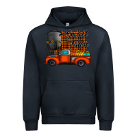 Navy small town fall Urban Hoodie - CowhideDigitalArt