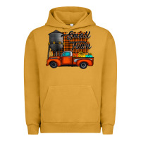 Pigment Peanut Butter small town fall Urban Hoodie - CowhideDigitalArt