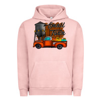 Pigment Salmon small town fall Urban Hoodie - CowhideDigitalArt