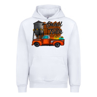 White small town fall Urban Hoodie - CowhideDigitalArt