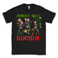 Black Jingle Bell Rockin' Classic Tee - BundleAndBundleShop
