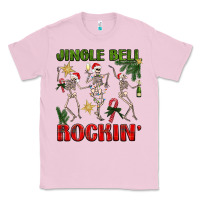 Bubblegum Pink Jingle Bell Rockin' Classic Tee - BundleAndBundleShop