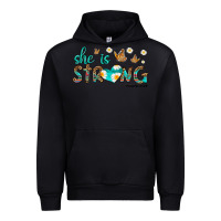 Black she is strong Urban Hoodie - HRA Design Shop