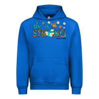 Cobalt she is strong Urban Hoodie - HRA Design Shop