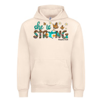 Sandshell she is strong Urban Hoodie - HRA Design Shop