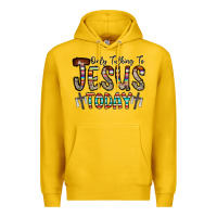 Lemon only talking jesus today Premium Hoodie - CowhideDigitalArt