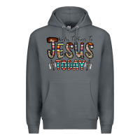 Rock only talking jesus today Premium Hoodie - CowhideDigitalArt