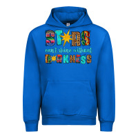 Cobalt stars cant shine without darkness Urban Hoodie - HRA Design Shop
