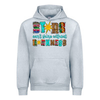Heather Grey stars cant shine without darkness Urban Hoodie - HRA Design Shop