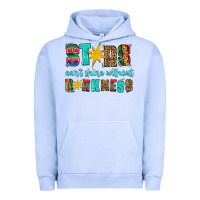 Pigment Grape Ice stars cant shine without darkness Urban Hoodie - HRA Design Shop