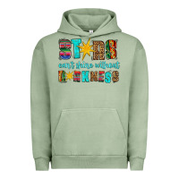 Pigment Oil Green stars cant shine without darkness Urban Hoodie - HRA Design Shop