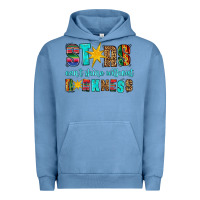 Pigment Pebble Blue stars cant shine without darkness Urban Hoodie - HRA Design Shop
