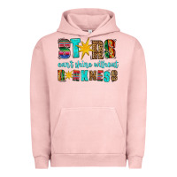 Pigment Salmon stars cant shine without darkness Urban Hoodie - HRA Design Shop