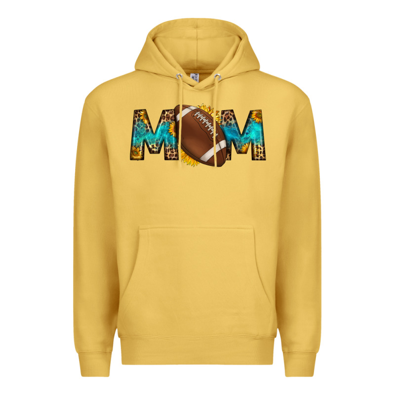 Western Mom American Football Premium Hoodie by HRA Design Shop | Teevron