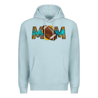 Blue Mist western mom american football Premium Hoodie - HRA Design Shop
