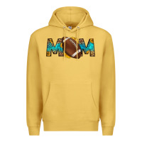 Antique Gold western mom american football Premium Hoodie - HRA Design Shop