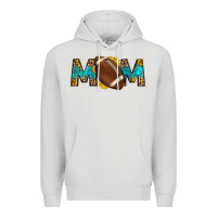 Dove Grey western mom american football Premium Hoodie - HRA Design Shop