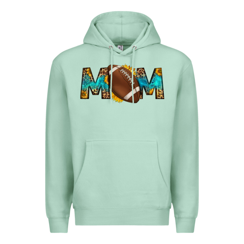 Western Mom American Football Premium Hoodie by HRA Design Shop | Teevron