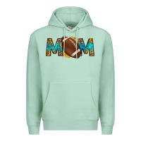 Seafoam western mom american football Premium Hoodie - HRA Design Shop