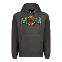 Smoke western mom american football Premium Hoodie - HRA Design Shop