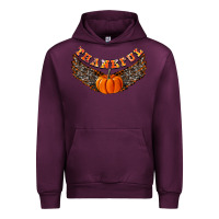 Mauve Wine Thankful Urban Hoodie - CowhideDigitalArt
