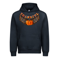 Navy Thankful Urban Hoodie - CowhideDigitalArt