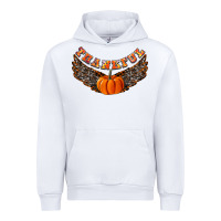 White Thankful Urban Hoodie - CowhideDigitalArt