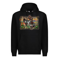 Black rodeo Premium Hoodie - SublimationCraftShop