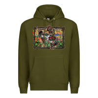 Army Green rodeo Premium Hoodie - SublimationCraftShop