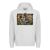 Dove Grey rodeo Premium Hoodie - SublimationCraftShop