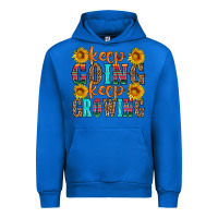 Cobalt keep going keep growing Urban Hoodie - HRA Design Shop