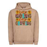 Pigment Burro keep going keep growing Urban Hoodie - HRA Design Shop