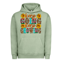 Keep Going Keep Growing Urban Hoodie | Teevron