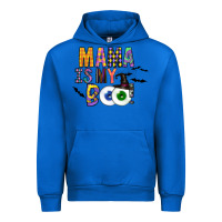 Cobalt Mama is my Boo Urban Hoodie - CowhideDigitalArt