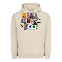 Pigment French Oak Mama is my Boo Urban Hoodie - CowhideDigitalArt