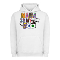 Pigment Lunar Rock Mama is my Boo Urban Hoodie - CowhideDigitalArt