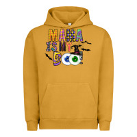 Pigment Peanut Butter Mama is my Boo Urban Hoodie - CowhideDigitalArt