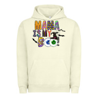 Pigment Pistachio Mama is my Boo Urban Hoodie - CowhideDigitalArt