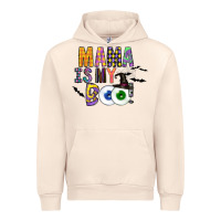 Sandshell Mama is my Boo Urban Hoodie - CowhideDigitalArt
