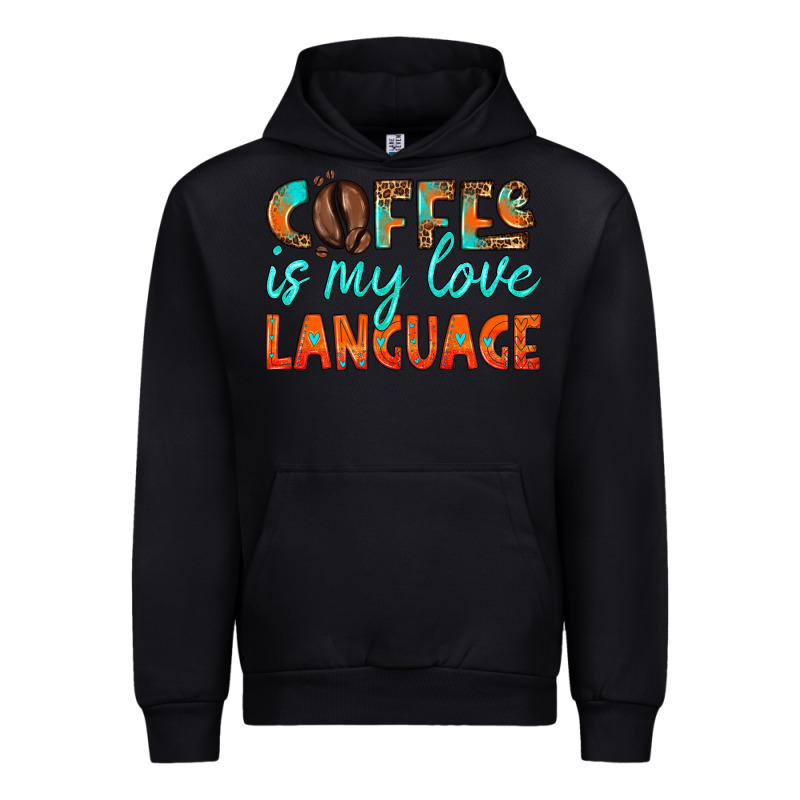 Coffee Is My Love Language Urban Hoodie by HRA Design Shop | Teevron