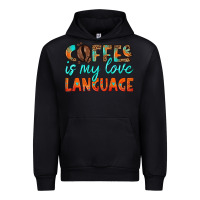 Black coffee is my love language Urban Hoodie - HRA Design Shop