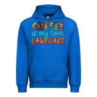 Cobalt coffee is my love language Urban Hoodie - HRA Design Shop