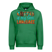 Emerald coffee is my love language Urban Hoodie - HRA Design Shop