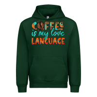 Forest Green coffee is my love language Urban Hoodie - HRA Design Shop