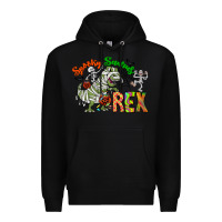 Black spooky sourus Premium Hoodie - CowhideDigitalArt