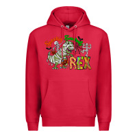 Cardinal spooky sourus Premium Hoodie - CowhideDigitalArt