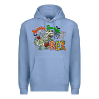 Colony Blue spooky sourus Premium Hoodie - CowhideDigitalArt